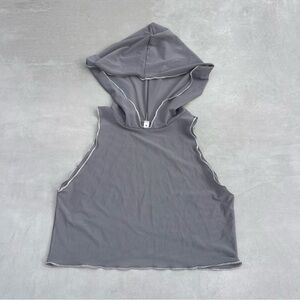 Mesh Hooded Rave Tank Top